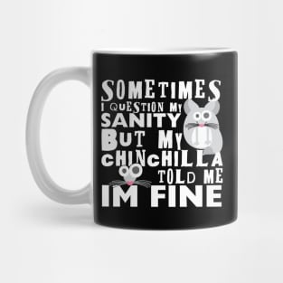 Crazy chinchilla Mug